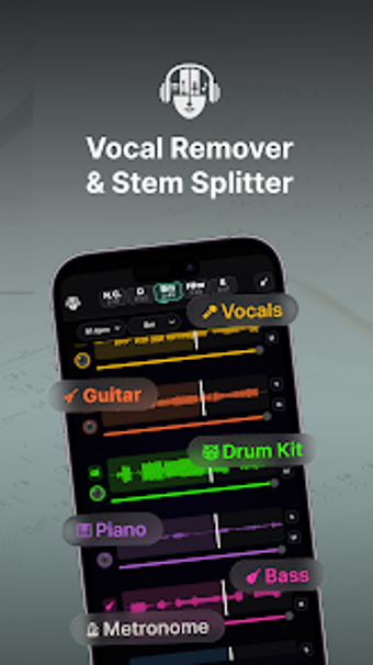 Bild 0 für AI Vocal Remover-Stem Spl…