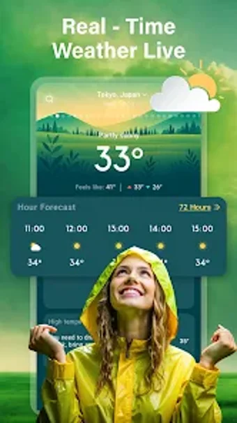 Bild 0 für WeatherNow: AI Alerts  Ti…