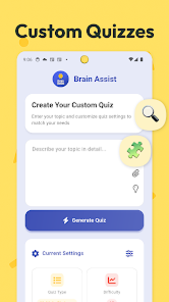 Image 0 pour Brain Assist - AI Quiz  T…