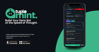 Obraz 0 dla Tuplemint - AI Deriv Bot …