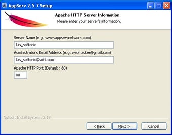 Download AppServ for Windows