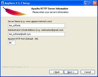 Download AppServ for Windows - Heaven32 - English Software