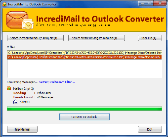 CataSoftware Incredimail to Outlook