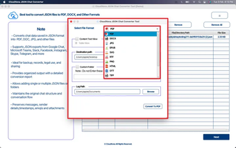 Image 0 for CloudXena JSON Converter …