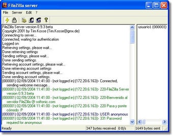 FileZilla Server for Windows