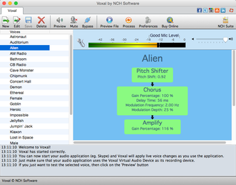 Voxal Voice Changer Free for Mac