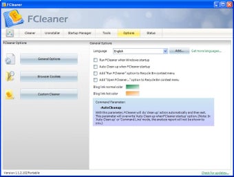 FCleaner Portableの画像0