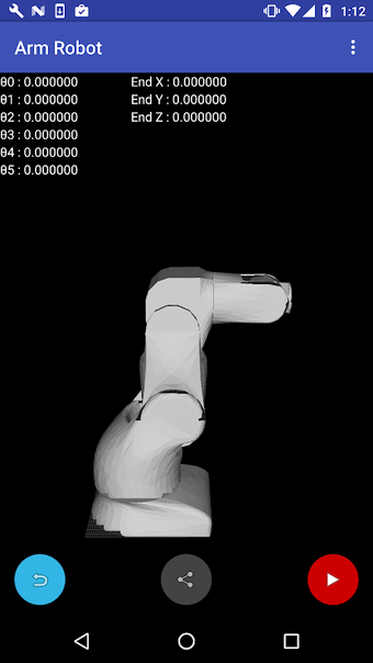 ARM ROBOT SIMULATOR (3D)の画像0