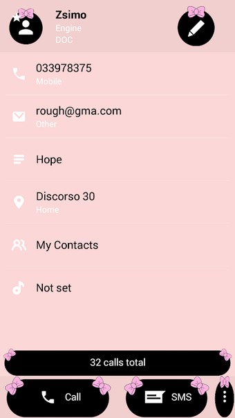 Imagen 0 para Dialer Ribbon Pink Pastel…