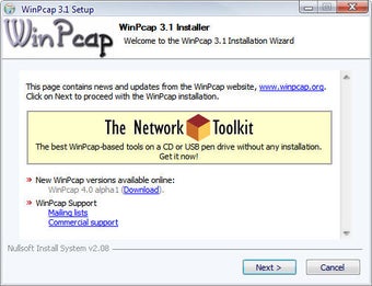 Imagen 0 para WinPcap