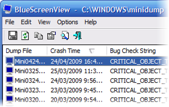 Bild 0 für BlueScreenView Portable