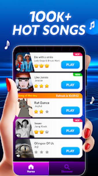 Immagine 0 per Melody Rhythm Tiles Piano…