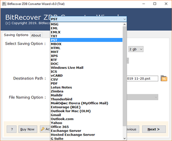Immagine 0 per ZDB Converter Wizard