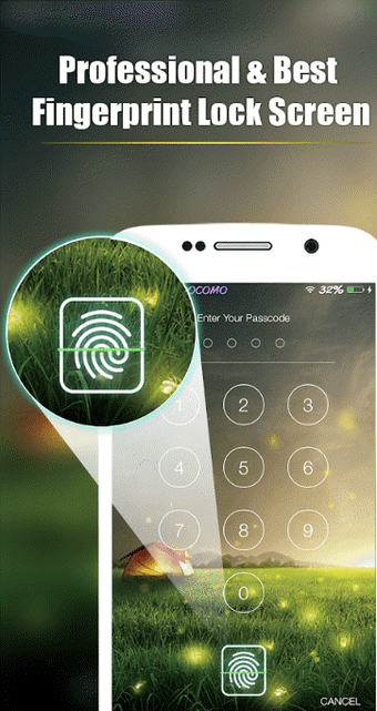 Bild 2 für Fingerprint Lock Screen P…
