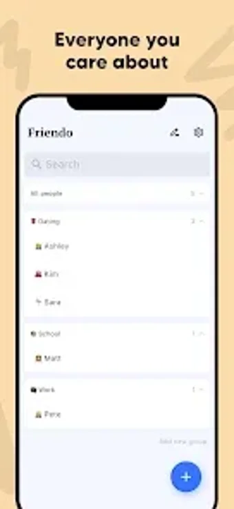 Bild 0 für Friendo - Friend Notes  P…