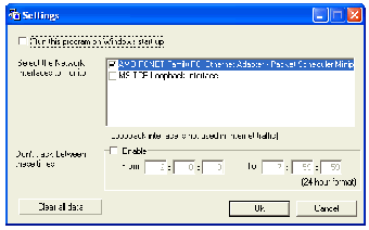 ShaPlus Bandwidth Meter