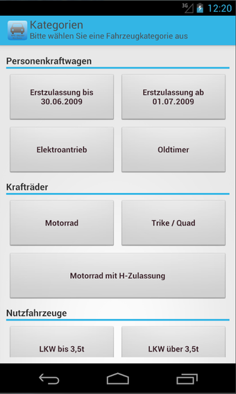 Car tax calculator