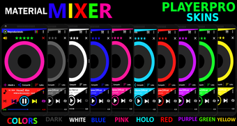 Obraz 0 dla SKIN PLAYERPRO MIXER YELL…