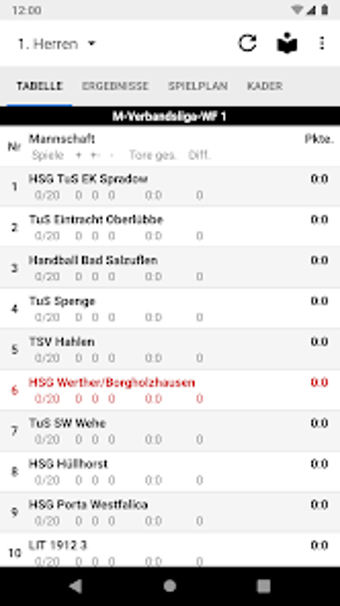 Obraz 0 dla HSG WertherBorgholzhausen