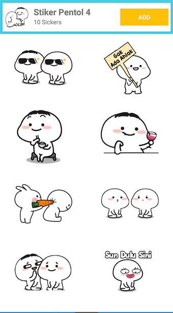 Image 0 for Stiker WA Pentol Lucu