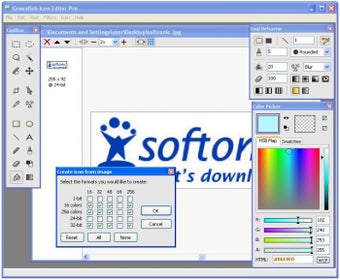 Image 0 for Greenfish Icon Editor Pro