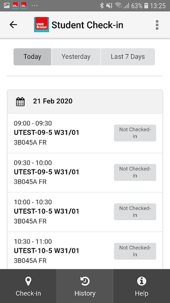 UWE Bristol MyAttendanceの画像0