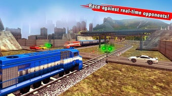 Immagine 4 per Train Racing Games 3D 2 P…