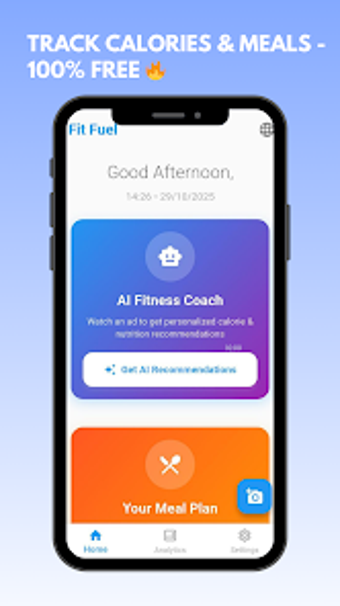 Obraz 0 dla Fit Fuel: Ai Calorie Trac…