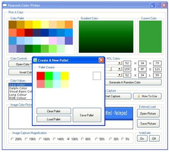 Peacock Color Picker