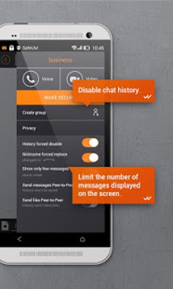 Imagen 5 para Secure messenger SafeUM