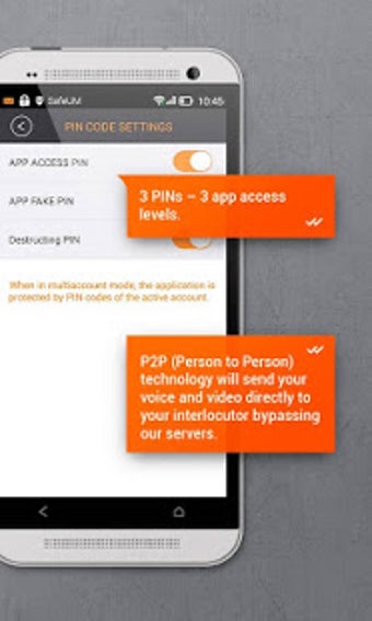 Imagen 4 para Secure messenger SafeUM