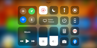 Control Center iOS 15