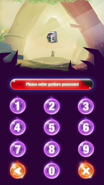 Bild 0 für AppLock Theme MagicForest