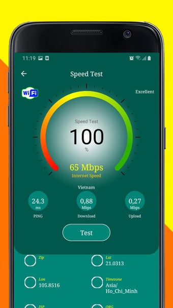 Image 1 for WiFi 5G 4G 3G Speed Test …