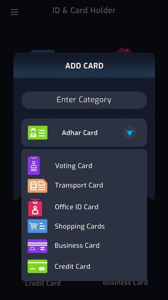 Cards Mobile Wallet