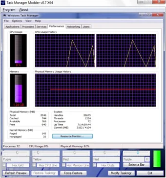 Image 0 pour Task Manager Modder