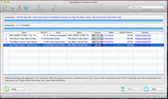 Imagen 1 para Mac AudioBook Converter