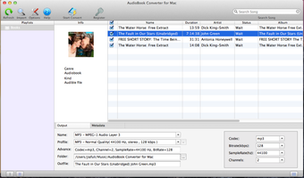 Image 2 for Mac AudioBook Converter