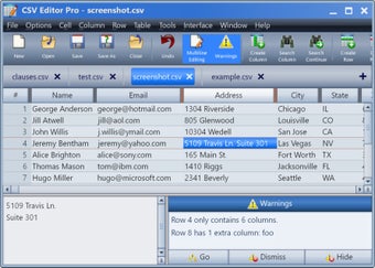 Image 1 for CSV Editor Pro