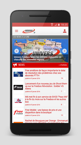 Imagen 0 para Univers Freebox