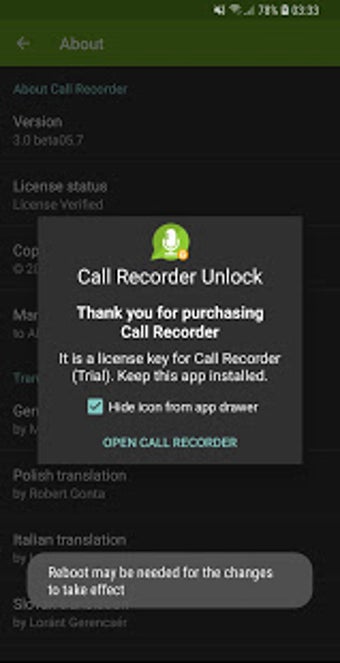 Call Recorder Unlock的第0张图片