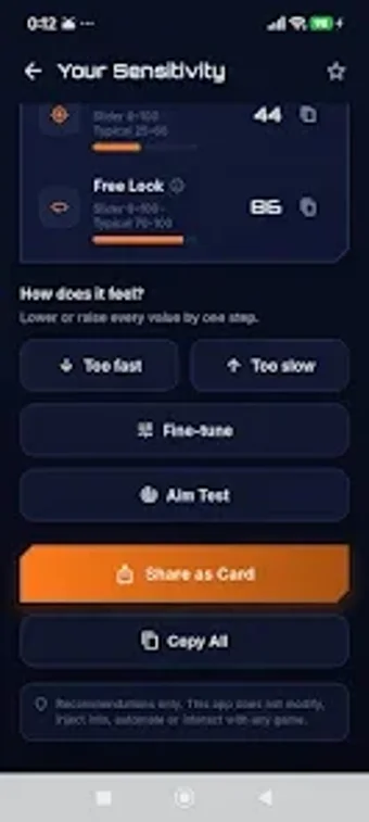 Sensi Generator: Sensitiv…の画像0