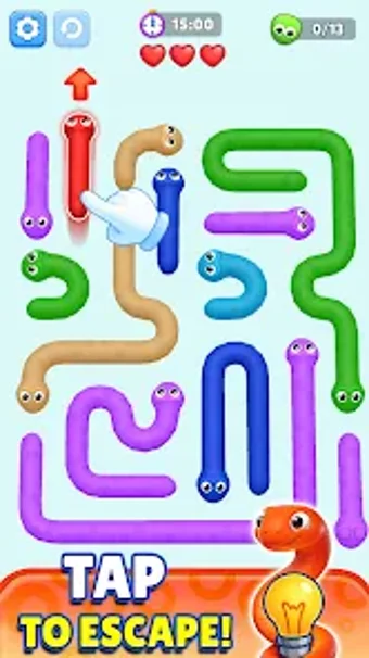 Bild 0 für Snake Puzzle: Brain test