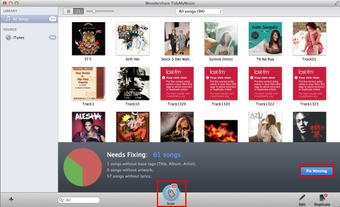 Wondershare TidyMyMusic for Mac