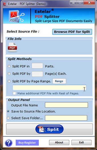 Obraz 1 dla PDF Splitter