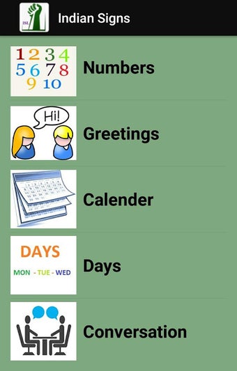 Indian sign language [offline]