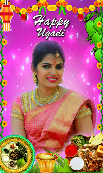 Ugadi photo frames new