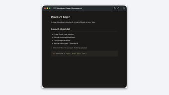 Obraz 0 dla PX7 Markdown Viewer