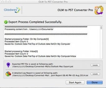 Bild 0 für OLM to PST Converter Pro