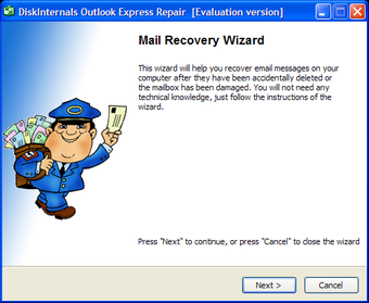 Immagine 0 per DiskInternals Outlook Exp…